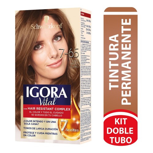 Igora Vital 7-65 Café Moca Claro Tubo X 50 Ml 