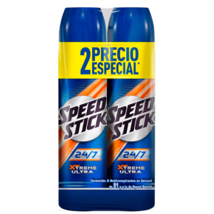 speed stick spray xtreme ultra24-7 x 2un