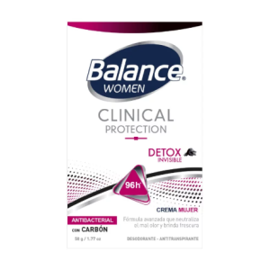 balance women clinical crema detox invisible Frasco x 50 gr