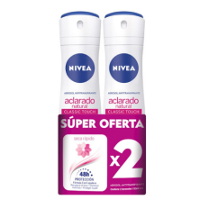 nivea Antitranspirante aclarado spray 2 Latas x 150 ml