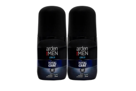 arden for men desodorante once roll-on 50 ml x 2 unidades