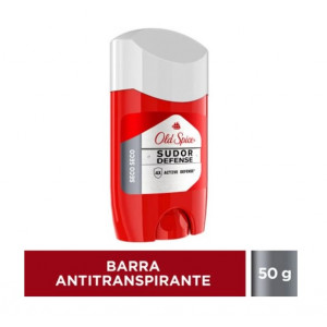Old Spice Desodorante Antitranspirante Sudor Defense Barra X 50 Gramos