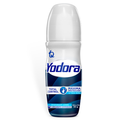 Yodora Desodorante de Hombre Total control Roll On Frasco X 30 Gramos 