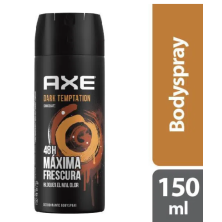 Axe Dark Temptation Body Spray Frasco X 150 Ml 