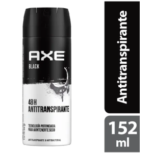 Axe Black Antitranspirante Frasco X 152 Ml 