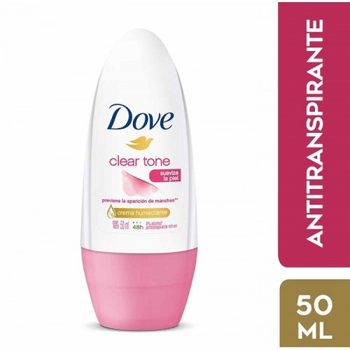 Dove Desodorante Clear tone Roll-on Frasco X 50 Ml 