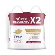 Dove Desodorante tono uniforme Oferta 2 Roll-on  X 50 ML c/u
