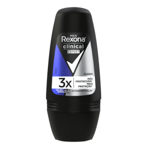 Rexona Desodorante Roll On Clinical Expert Men Frasco X 50 mililitros