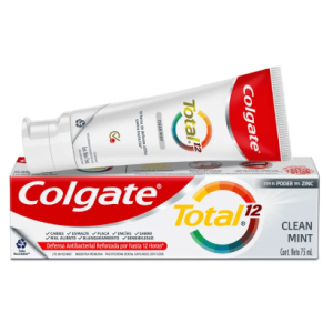 Colgate crema dental total-12 clean mint Tubo x 75 Ml