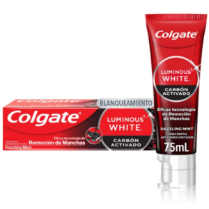 Colgate Luminous white carbon activado crema dental Tubo X 75 Ml 