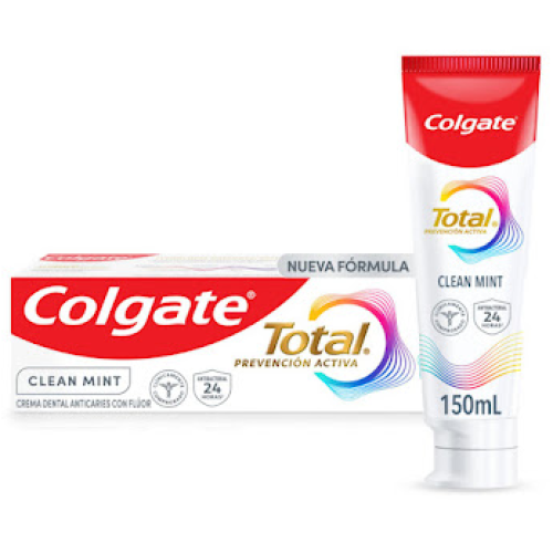 colgate crema dental total clean mint x 150ml