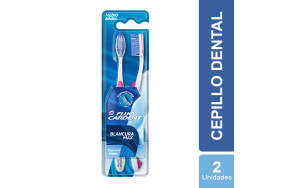 Cepillos Fluocardent Blancura Max Medio Pack X 2 Unidades 