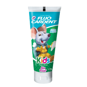 fluo cardent crema dental kids ratón sin fuor x 96 gr