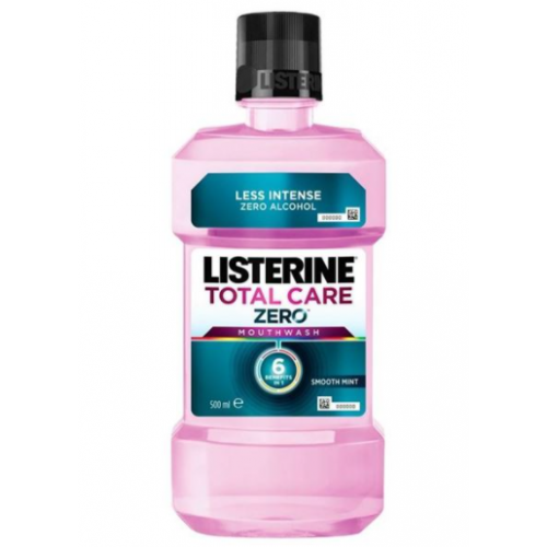 Listerine enjuague Bucal Total care Zero Frasco X 500 Ml 