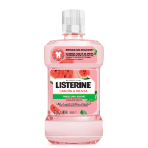 Listerine sandía & menta frescura suave Frasco x 500 ml 