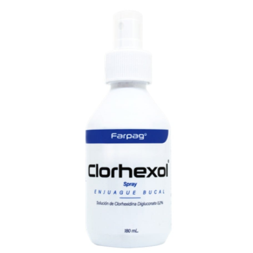 clorhexol enjuague bucal spray 0.2% x 180 ml