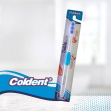 Coldent Cepillo Dental Doble Acción Textura Media X 1 Unidad 