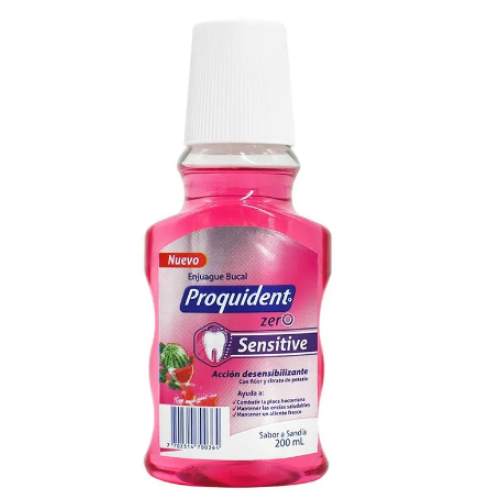 proquident enjuague bucal sentitive x 200ml