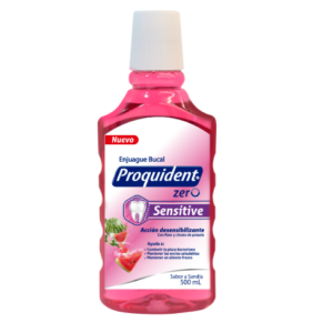 proquident zero enjuague bucal sentitive x 500ml