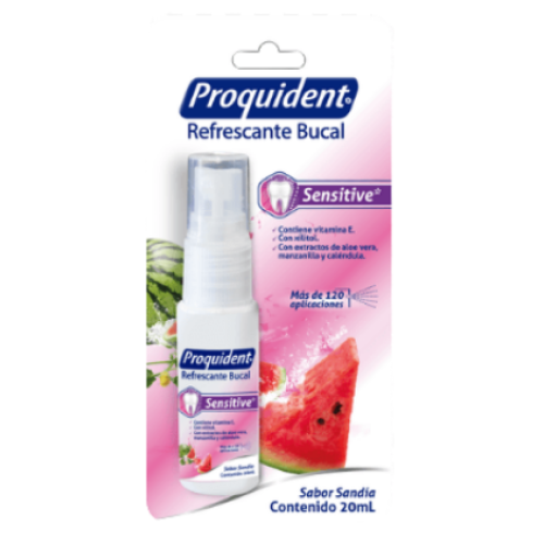 proquident refrescante bucal sensitive x 20ml