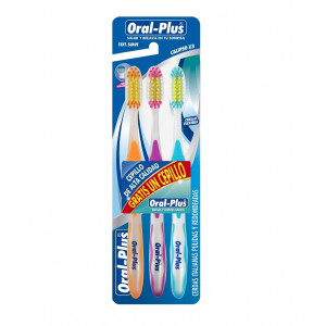 Oral-Plus Cepillo Dental Calipso Textura Suave Pague 2 lleve 3 