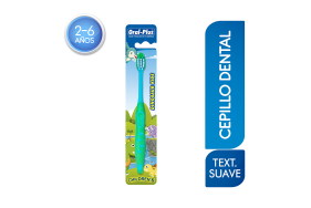 Cepillo dental para niños dinosaur colores surtidos X 1 Unidad 