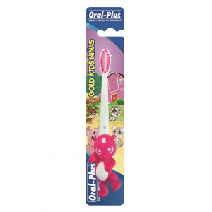 Oral-Plus Cepillo Gold Kids Niñas X 1 Unidad