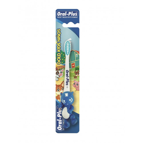 Oral-Plus Cepillo Gold Kids Niños X 1 Unidad