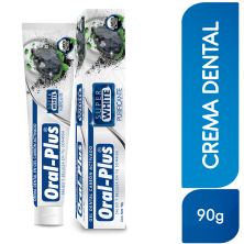 Crema dental en gel Oral plus Super white Purificante Tubo X 90 Gramos 
