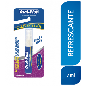 Oral Plus Refrescante Bucal Fresh & Minty Tubo X 7 Ml 