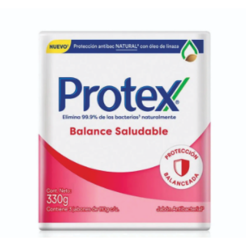 protex jabón balance saludable x 3 unidades