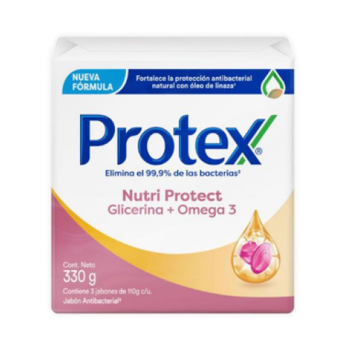protex jabón omega 3 x 110 gr