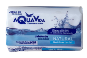 aquavida jabón tocador natural x 125 gr