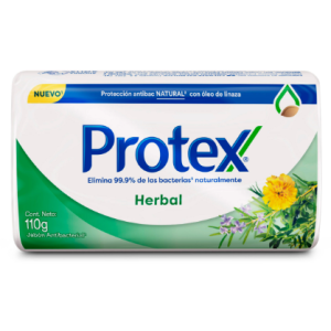 Protex herbal Jabón antibacterial Barra X 110 Gramos 