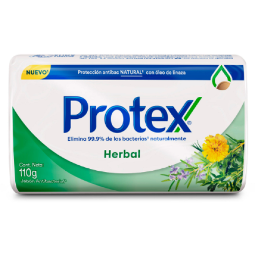 Protex herbal Jabón antibacterial Barra X 110 Gramos 