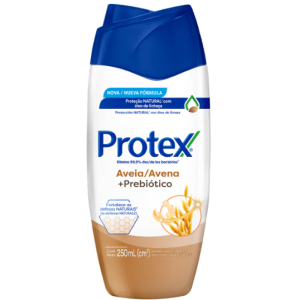 Protex avena + prebiótico Jabón liquido corporal Frasco X 250 Ml 