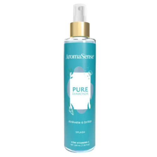 Aromasense Pure diamonds splash con vitamina E Frasco X 230 Ml 