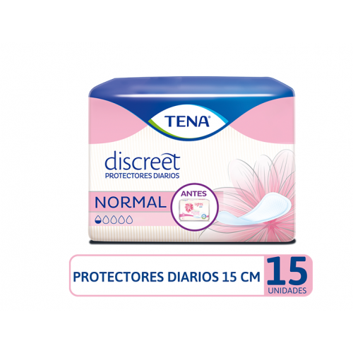 Lights by Tena Protectores Diarios Normal Paquete X 15 Unidades 