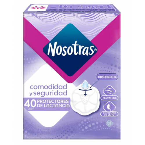 Nosotras Lacti Caja X 40 Unidades