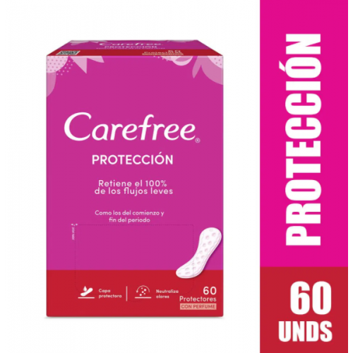 Carefree Protección Protectores con Perfume Caja X 60 Unidades 