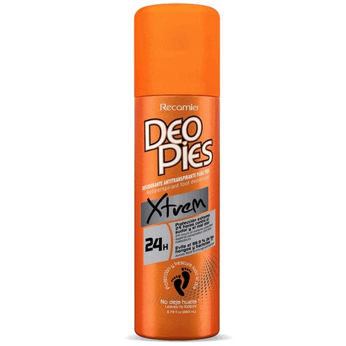 Deo Pies Desodorante para pies Aerosol Xtrem Lata X 260 Ml 