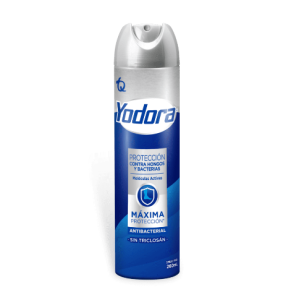 Yodora protección contra hongos y bacterias sin Triclosán Lata X 260 Ml 