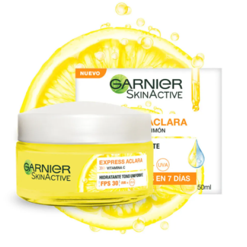 Crema Hidratante Express Aclara Fps30 X 50 Ml