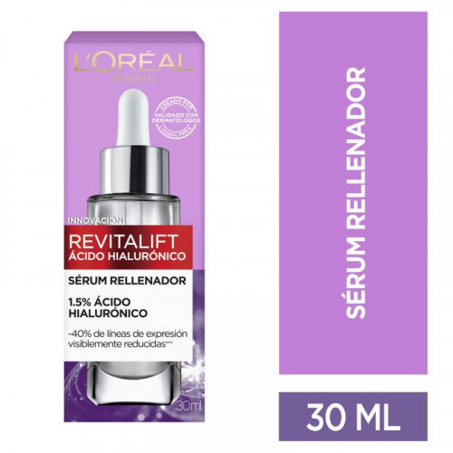 L'oreal Revitalift Ácido Hialurónico Serum Rellenador Frasco X 30 ML