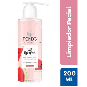 Ponds Limpiador Facial Fruity Hydra Fresh Extracto de Sandia Frasco X 210 ML