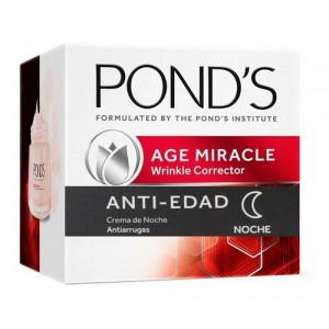 Ponds Age Miracle Wrinkle Corrector Anti-Edad Noche Frasco X 50 Ml 