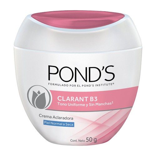 Ponds Crema Clarant B3 Piel Normal a Seca Pote X 50 Gramos