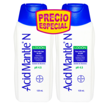 Acid Mantle N Loción 2 Frascos X 120 Ml