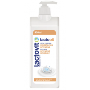 Lactovit leche corporal hidratación intensiva Frasco X 400 Ml 