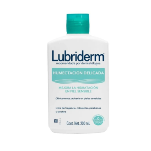 lubriderm crema humectación delicada x 200ml